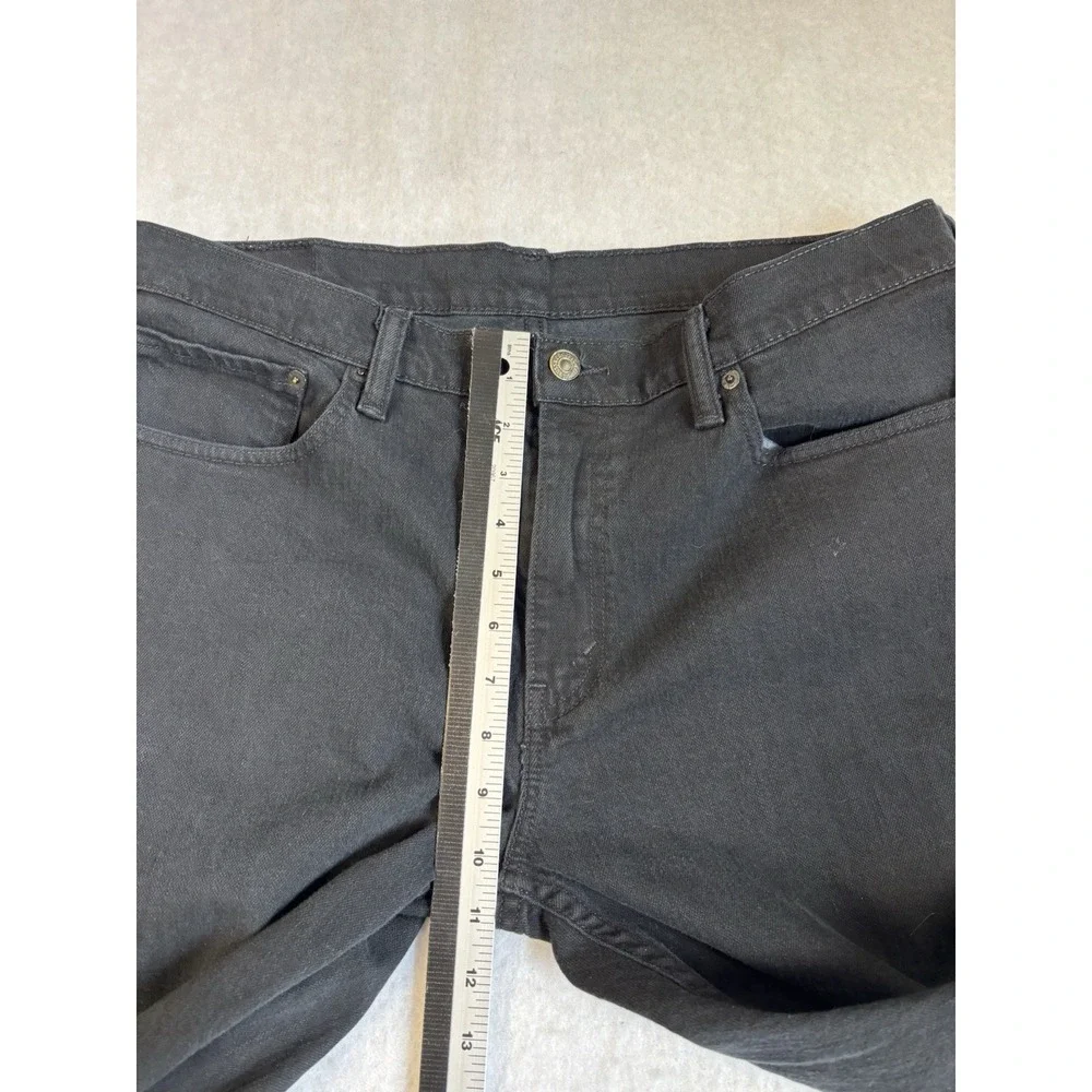 Levi's 511 Men's 36X30 Sexy Slim‎ Fit Black Straight Leg Jeans Workwear Everyday